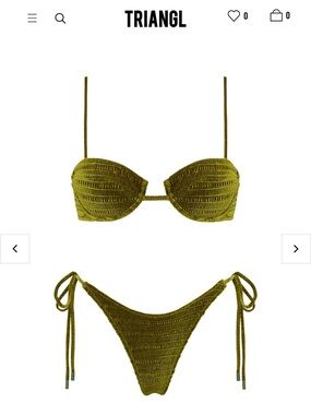 Triangl Tie-Side Bikini Set